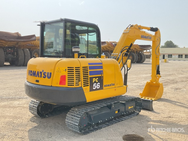 2019 Komatsu PC56-7 - Miniekskavator: foto 4 2019 Komatsu PC56-7 - Miniekskavator: foto 4