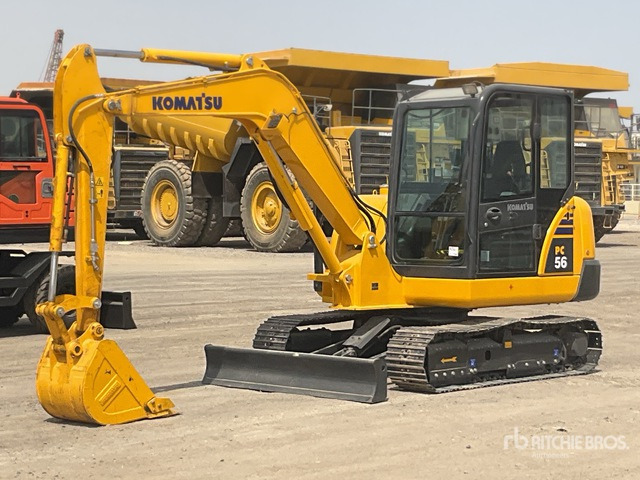 2019 Komatsu PC56-7 - Miniekskavator: foto 2 2019 Komatsu PC56-7 - Miniekskavator: foto 2