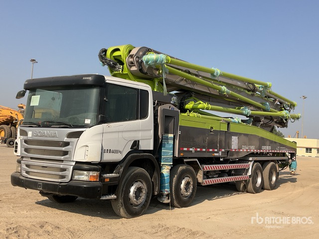 2019 Scania P420 2019 Zoomlion ZLJ5441THBSE 56 m ... Concrete Pump Truck - Pompë betoni: foto 1 2019 Scania P420 2019 Zoomlion ZLJ5441THBSE 56 m ... Concrete Pump Truck - Pompë betoni: foto 1
