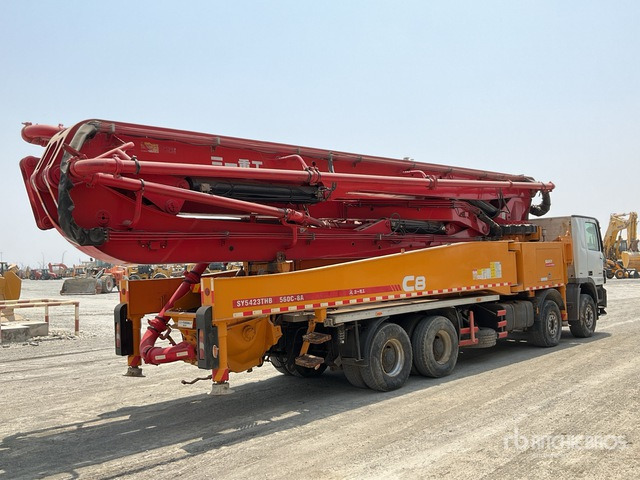 2020 Mercedes-Benz Actros 4141 2020 Sany SYM5449THBE 56 m on 8 ... Concrete Pump Truck - Pompë betoni: foto 4 2020 Mercedes-Benz Actros 4141 2020 Sany SYM5449THBE 56 m on 8 ... Concrete Pump Truck - Pompë betoni: foto 4