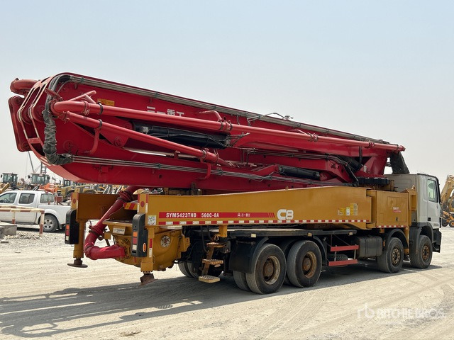 2020 Mercedes-Benz Actros 4141 2020 Sany SYM5449THBE 56 m on 8 ... Concrete Pump Truck - Pompë betoni: foto 3 2020 Mercedes-Benz Actros 4141 2020 Sany SYM5449THBE 56 m on 8 ... Concrete Pump Truck - Pompë betoni: foto 3