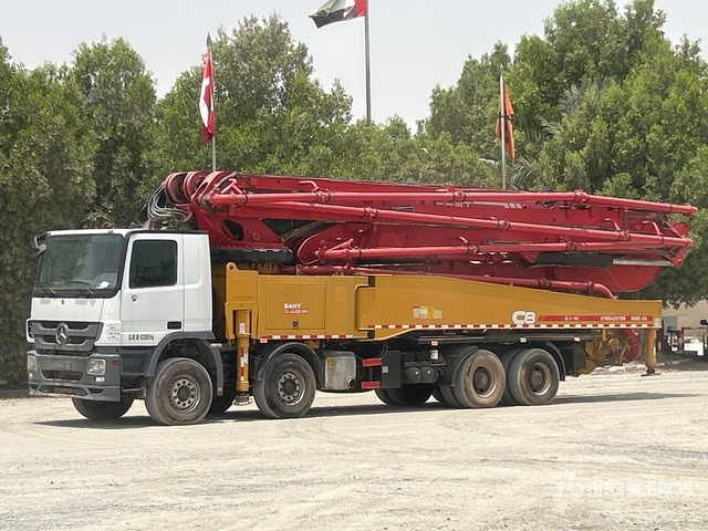 2020 Mercedes-Benz Actros 4141 2020 Sany SYM5449THBE 56 m on 8 ... Concrete Pump Truck - Pompë betoni: foto 2 2020 Mercedes-Benz Actros 4141 2020 Sany SYM5449THBE 56 m on 8 ... Concrete Pump Truck - Pompë betoni: foto 2