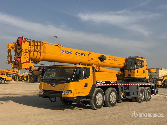 2020 XCMG QY50KA 50 ton 8x4x4 Hydraulic Truck Crane - Autovinç: foto 1 2020 XCMG QY50KA 50 ton 8x4x4 Hydraulic Truck Crane - Autovinç: foto 1