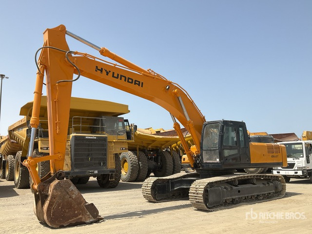 Hyundai Robex 450LC-7 - Ekskavator me zinxhirë: foto 1 Hyundai Robex 450LC-7 - Ekskavator me zinxhirë: foto 1