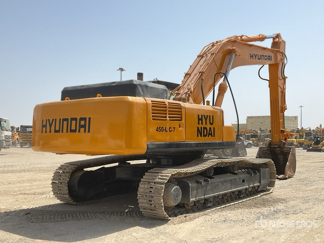 Hyundai Robex 450LC-7 - Ekskavator me zinxhirë: foto 4 Hyundai Robex 450LC-7 - Ekskavator me zinxhirë: foto 4