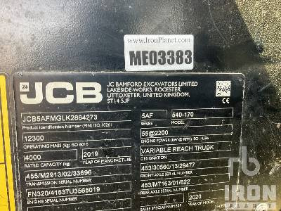 JCB 540-170 - Ekskavator teleskopik: foto 5 JCB 540-170 - Ekskavator teleskopik: foto 5