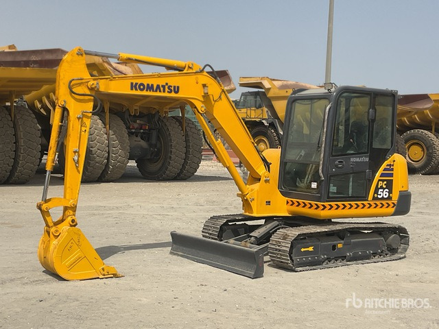 Komatsu PC56-7 Mini Excavator: <6.6t - Miniekskavator: foto 1 Komatsu PC56-7 Mini Excavator: <6.6t - Miniekskavator: foto 1