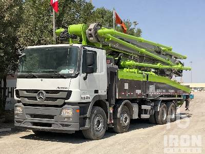 MERCEDES-BENZ ACTROS 4141 2018 Zoomlion 56X-6RZ 56 m on 8 ... - Pompë betoni: foto 1 MERCEDES-BENZ ACTROS 4141 2018 Zoomlion 56X-6RZ 56 m on 8 ... - Pompë betoni: foto 1