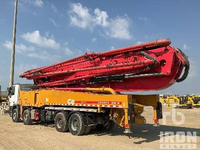MERCEDES-BENZ ACTROS 4144 2019 Sany SYM5443THB 56 m on 8x ... - Pompë betoni: foto 2 MERCEDES-BENZ ACTROS 4144 2019 Sany SYM5443THB 56 m on 8x ... - Pompë betoni: foto 2