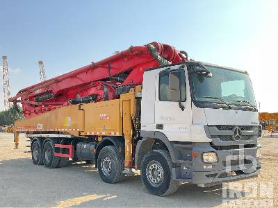 MERCEDES-BENZ ACTROS 4144 2019 Sany SYM5443THB 56 m on 8x ... - Pompë betoni: foto 4 MERCEDES-BENZ ACTROS 4144 2019 Sany SYM5443THB 56 m on 8x ... - Pompë betoni: foto 4