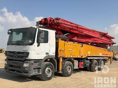 MERCEDES-BENZ ACTROS 4144 2019 Sany SYM5443THB 56 m on 8x ... - Pompë betoni: foto 1 MERCEDES-BENZ ACTROS 4144 2019 Sany SYM5443THB 56 m on 8x ... - Pompë betoni: foto 1