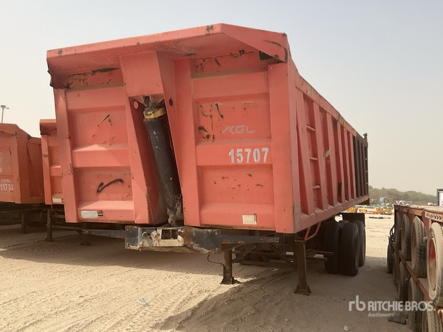 Mammut End Dump Trailer - Rimorkio vetëshkarkuese: foto 1 Mammut End Dump Trailer - Rimorkio vetëshkarkuese: foto 1