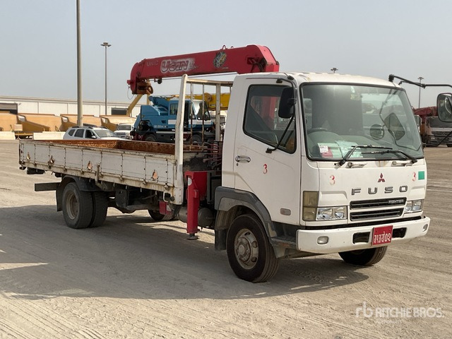 Mitsubishi KK-FK71HJ - Kamion me karroceri të hapur, Kamion me vinç: foto 2 Mitsubishi KK-FK71HJ - Kamion me karroceri të hapur, Kamion me vinç: foto 2
