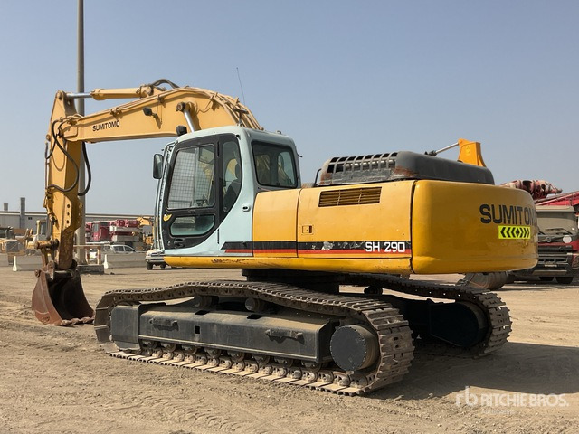 Sumitomo SH290-3 - Ekskavator me zinxhirë: foto 4 Sumitomo SH290-3 - Ekskavator me zinxhirë: foto 4