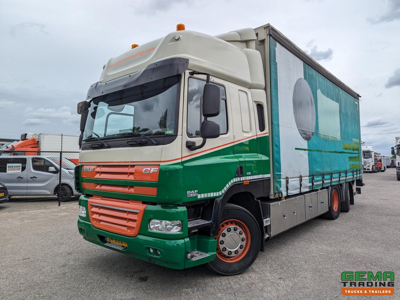 DAF FAN CF85.410 6x2/4 Spacecab Euro5 EEV - Schuifzeilen/dak 7.23m + Laadklep 6000kg - 10/2025APK - Kamion me tendë: foto 1 DAF FAN CF85.410 6x2/4 Spacecab Euro5 EEV - Schuifzeilen/dak 7.23m + Laadklep 6000kg - 10/2025APK - Kamion me tendë: foto 1