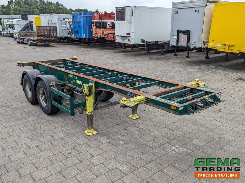 Flandria OP CC 2A 2-Assen ROR DrumBrakes - Steel Suspension - 3110KG - 20FT (O1915) - Transportjer kontejnerësh/ Gjysmë rimorkio me karroceri të çmontueshme: foto 3 Flandria OP CC 2A 2-Assen ROR DrumBrakes - Steel Suspension - 3110KG - 20FT (O1915) - Transportjer kontejnerësh/ Gjysmë rimorkio me karroceri të çmontueshme: foto 3