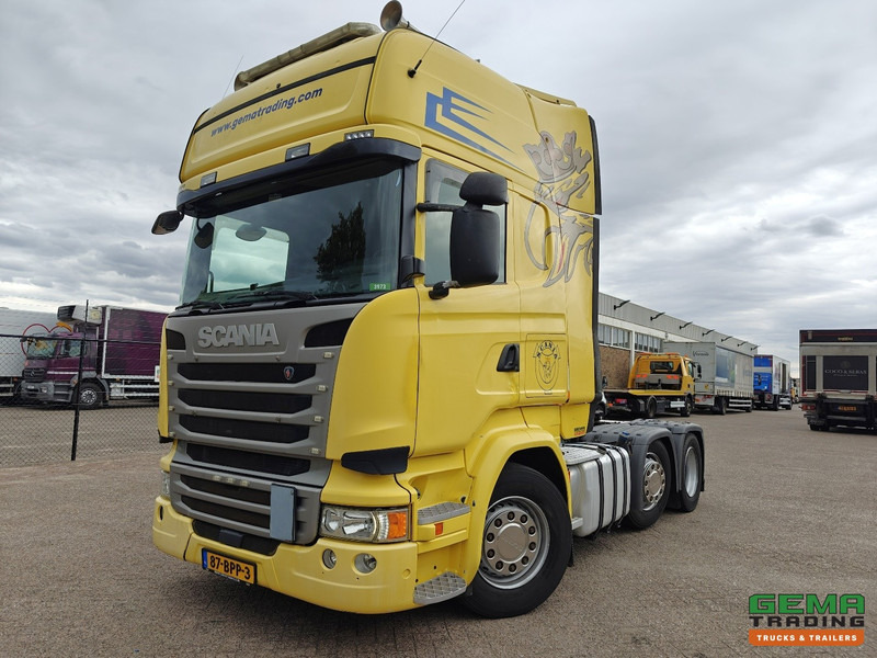 Scania R490 6x2/4 Topline Euro6C - Retarder - Hydrauliek - Standairco - Schuifschotel - Navi - Gjysmë-kamion: foto 1 Scania R490 6x2/4 Topline Euro6C - Retarder - Hydrauliek - Standairco - Schuifschotel - Navi - Gjysmë-kamion: foto 1