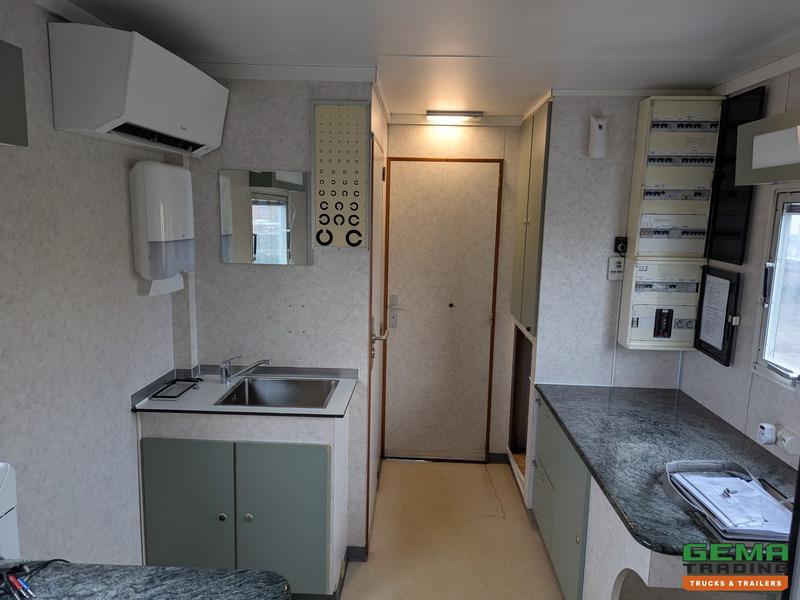 Trax S161DAP 1-Assige 11.3m KantoorTrailer / MobileHome - Airco's - Toilet - Standkachel - Watertank - Gjysmë rimorkio: foto 4 Trax S161DAP 1-Assige 11.3m KantoorTrailer / MobileHome - Airco's - Toilet - Standkachel - Watertank - Gjysmë rimorkio: foto 4