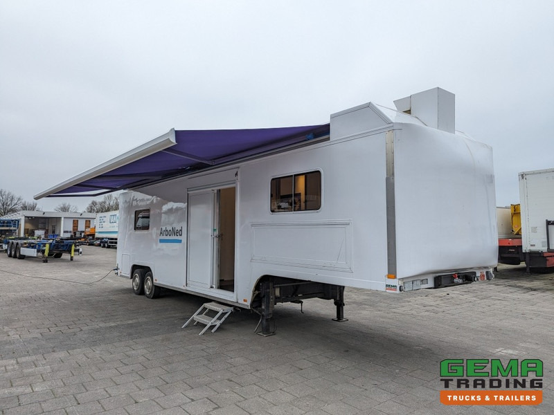 Gjysmë rimorkio kuiper FL 4.5 DL  2-Assen Trommelremmen - Mobile Home/Office Trailer - Airco's - TV - Generator - Elec. Zonnescherm (O1733): foto 10
