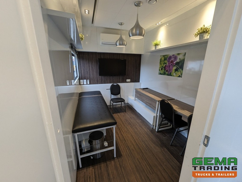 Gjysmë rimorkio kuiper FL 4.5 DL  2-Assen Trommelremmen - Mobile Home/Office Trailer - Airco's - TV - Generator - Elec. Zonnescherm (O1733): foto 13