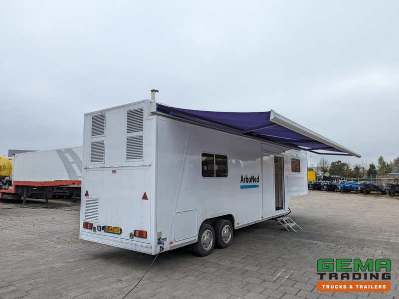 Gjysmë rimorkio kuiper FL 4.5 DL  2-Assen Trommelremmen - Mobile Home/Office Trailer - Airco's - TV - Generator - Elec. Zonnescherm (O1733): foto 7