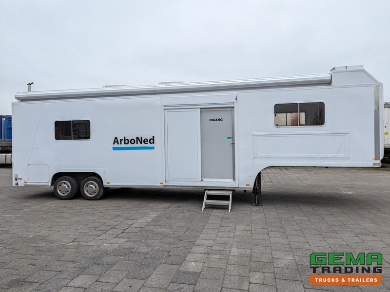 Gjysmë rimorkio kuiper FL 4.5 DL  2-Assen Trommelremmen - Mobile Home/Office Trailer - Airco's - TV - Generator - Elec. Zonnescherm (O1733): foto 17