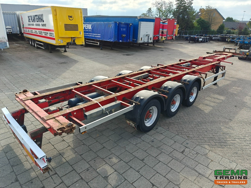 Groenewegen 45CC-16-27TUN 3-Assen BPW - Trommelremmen - 40/45FT Aansluiting - Alcoa - 4920KG - Transportjer kontejnerësh/ Gjysmë rimorkio me karroceri të çmontueshme: foto 1 Groenewegen 45CC-16-27TUN 3-Assen BPW - Trommelremmen - 40/45FT Aansluiting - Alcoa - 4920KG - Transportjer kontejnerësh/ Gjysmë rimorkio me karroceri të çmontueshme: foto 1