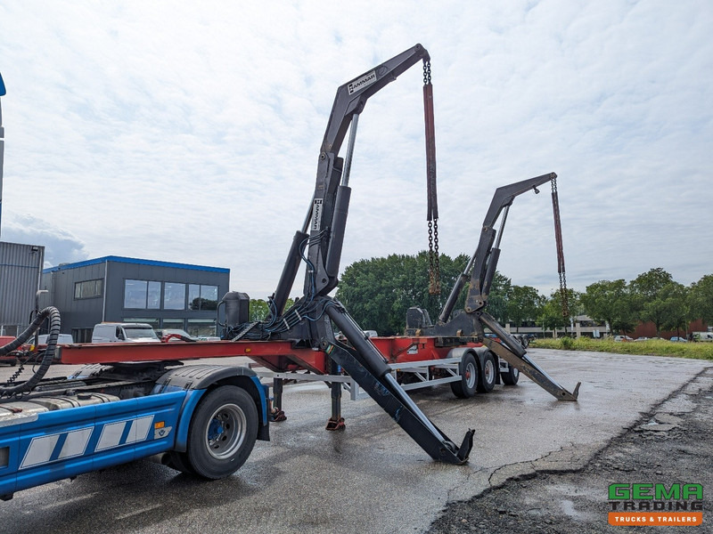 HAMMAR 160 HE 3-Assen - SideLoader - 33T - ContainerStacking - Afstandbediening - Transportjer kontejnerësh/ Gjysmë rimorkio me karroceri të çmontueshme: foto 1 HAMMAR 160 HE 3-Assen - SideLoader - 33T - ContainerStacking - Afstandbediening - Transportjer kontejnerësh/ Gjysmë rimorkio me karroceri të çmontueshme: foto 1