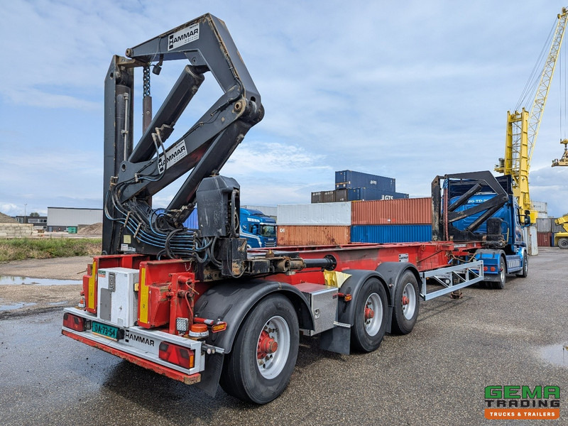 HAMMAR 160 HE 3-Assen - SideLoader - 33T - ContainerStacking - Afstandbediening - Transportjer kontejnerësh/ Gjysmë rimorkio me karroceri të çmontueshme: foto 2 HAMMAR 160 HE 3-Assen - SideLoader - 33T - ContainerStacking - Afstandbediening - Transportjer kontejnerësh/ Gjysmë rimorkio me karroceri të çmontueshme: foto 2