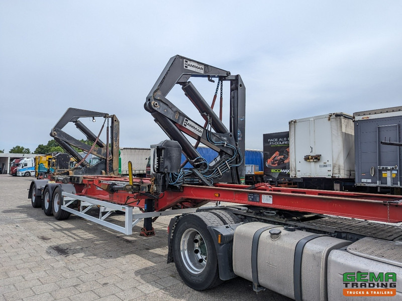 HAMMAR 160 HE 3-Assen - SideLoader - 33T - ContainerStacking - Afstandbediening - Transportjer kontejnerësh/ Gjysmë rimorkio me karroceri të çmontueshme: foto 4 HAMMAR 160 HE 3-Assen - SideLoader - 33T - ContainerStacking - Afstandbediening - Transportjer kontejnerësh/ Gjysmë rimorkio me karroceri të çmontueshme: foto 4