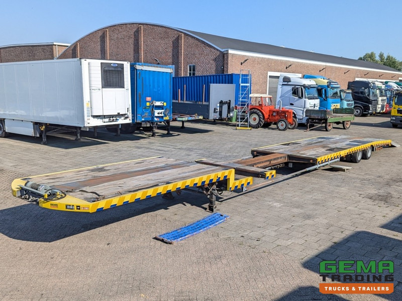 Gjysmë rimorkio me plan ngarkimi të ulët Jumbo T0120 DUE SemiDieplader - 2-Assen BPW  - Uitschuifbaar - Wielkuipen - Lier 2500KG - 80CM: foto 9