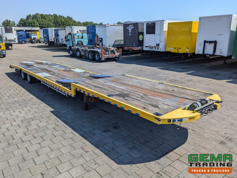 Gjysmë rimorkio me plan ngarkimi të ulët Jumbo T0120 DUE SemiDieplader - 2-Assen BPW  - Uitschuifbaar - Wielkuipen - Lier 2500KG - 80CM: foto 8