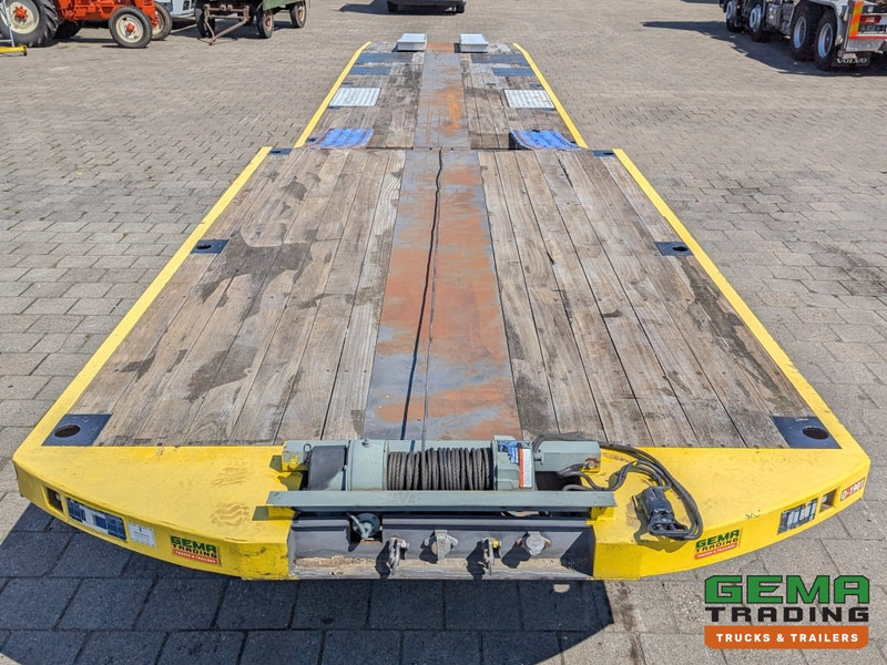 Gjysmë rimorkio me plan ngarkimi të ulët Jumbo T0120 DUE SemiDieplader - 2-Assen BPW  - Uitschuifbaar - Wielkuipen - Lier 2500KG - 80CM: foto 7
