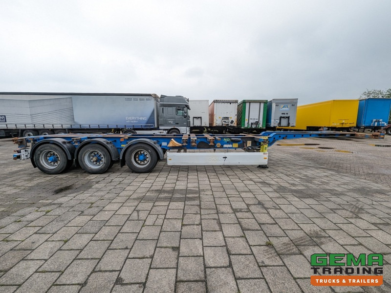 Transportjer kontejnerësh/ Gjysmë rimorkio me karroceri të çmontueshme Krone SD 27 3-Assen BPW DrumBrakes - 5280kg - 1x 20FT 2x 20FT 30FT 40FT (O1867): foto 15