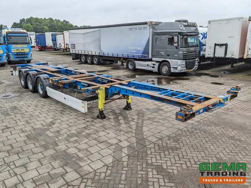 Transportjer kontejnerësh/ Gjysmë rimorkio me karroceri të çmontueshme Krone SD 27 3-Assen BPW DrumBrakes - 5280kg - 1x 20FT 2x 20FT 30FT 40FT (O1867): foto 8 Transportjer kontejnerësh/ Gjysmë rimorkio me karroceri të çmontueshme Krone SD 27 3-Assen BPW DrumBrakes - 5280kg - 1x 20FT 2x 20FT 30FT 40FT (O1867): foto 8