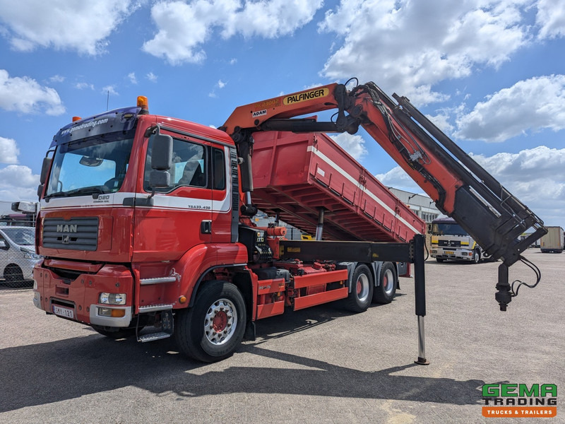 MAN TGA 26.430 6x4 Dagcab Euro3 - Kipper + Palfinger PK23002 - Afstandsbediening - 291.000km - Kamion vetëshkarkues, Kamion me vinç: foto 1 MAN TGA 26.430 6x4 Dagcab Euro3 - Kipper + Palfinger PK23002 - Afstandsbediening - 291.000km - Kamion vetëshkarkues, Kamion me vinç: foto 1