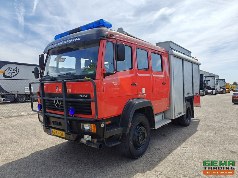 Mercedes-Benz 1124 AF 4x4 Dubbelcab 6Cil - 8 Pers - Ziegler TS - Tankautospuit TS09 LD2.800 HD265 T2.000 S40 - 04/2026 APK - Zjarrfikëse: foto 1 Mercedes-Benz 1124 AF 4x4 Dubbelcab 6Cil - 8 Pers - Ziegler TS - Tankautospuit TS09 LD2.800 HD265 T2.000 S40 - 04/2026 APK - Zjarrfikëse: foto 1