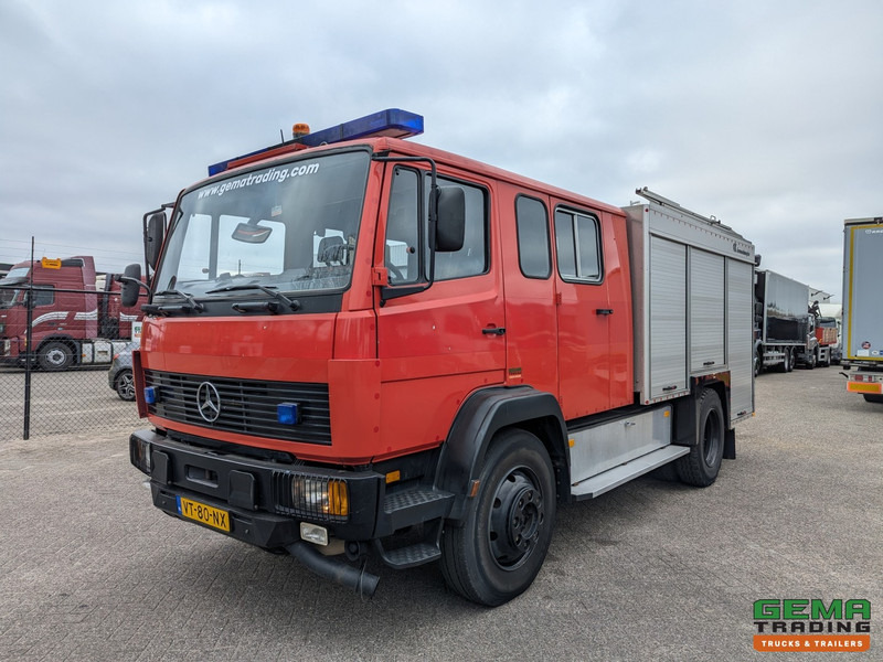 Mercedes-Benz 1124 AF 4x4 Dubbelcab 6Cil - 9 Pers - Kronenburg Tankautospuit TS08 LD3.000 HD240 T2.400 LiterTank - Zjarrfikëse: foto 1 Mercedes-Benz 1124 AF 4x4 Dubbelcab 6Cil - 9 Pers - Kronenburg Tankautospuit TS08 LD3.000 HD240 T2.400 LiterTank - Zjarrfikëse: foto 1
