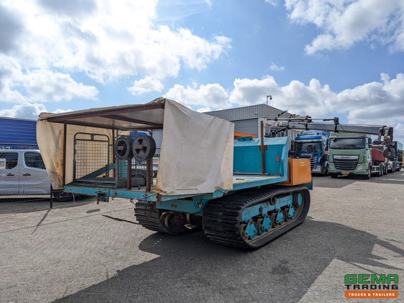 Morooka MST-1100 Rupsdumper / Werktuigdrager - Platte kiepbak + Hiab 026 T3 Kraan - Komatsu 6Cil - Shkarkues: foto 3 Morooka MST-1100 Rupsdumper / Werktuigdrager - Platte kiepbak + Hiab 026 T3 Kraan - Komatsu 6Cil - Shkarkues: foto 3
