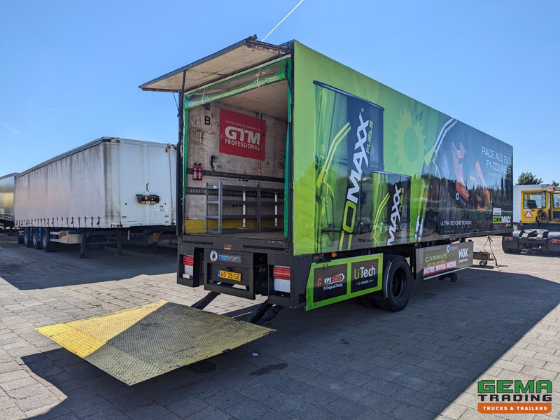 Gjysmë rimorkio me vagonetë të mbyllur Netam-Fruehauf ONCRK 20 110 1-As SAF - CITY - Geslotenbak 10.45m - Kabel gestuurd - Laadklep 1500kg: foto 1