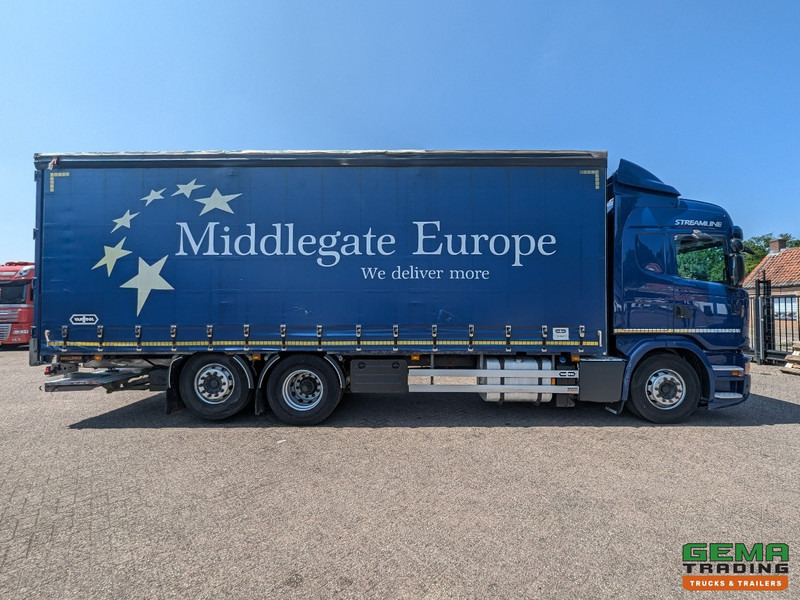 Kamion me tendë Scania G360 6x2/4 Streamline Euro6 - Retarder - Schuifzeilenbak 8.2M + Laadklep 1500kg - Smart Tacho V2: foto 11