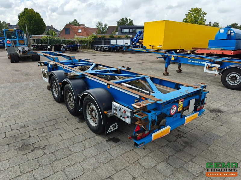 Van Hool 3B0079 3-Assen SAF - Schijfremmen - Alle aansluitingen / Universeel chassis - Transportjer kontejnerësh/ Gjysmë rimorkio me karroceri të çmontueshme: foto 3 Van Hool 3B0079 3-Assen SAF - Schijfremmen - Alle aansluitingen / Universeel chassis - Transportjer kontejnerësh/ Gjysmë rimorkio me karroceri të çmontueshme: foto 3