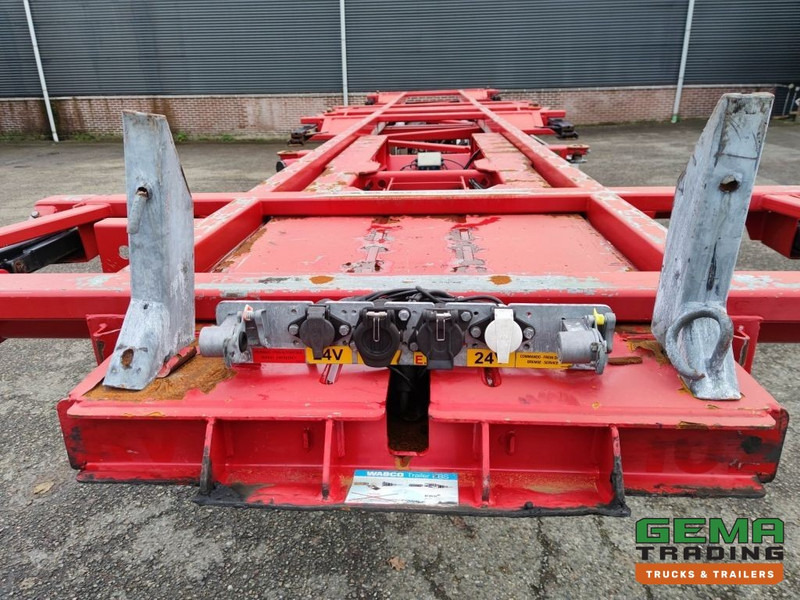 Transportjer kontejnerësh/ Gjysmë rimorkio me karroceri të çmontueshme Van Hool A3C002 StuurasAs - 2x 20FT Frames - All Connections (O826): foto 8