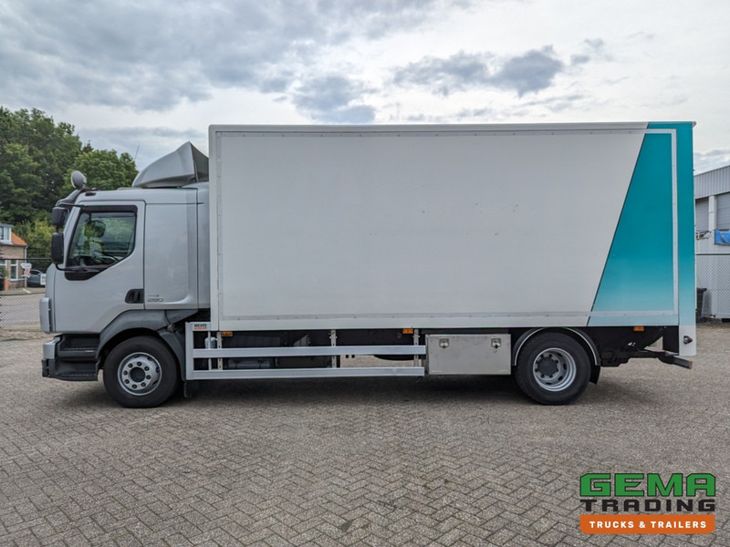 Kamion vagonetë Volvo FL280 4x2 SleepCab 16T Euro5 6CIL - 5.60m GeslotenBak + Laadklep 2500KG - Standkachel - Zijdeur - Servicewagen (V758): foto 16