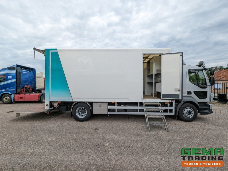 Kamion vagonetë Volvo FL280 4x2 SleepCab 16T Euro5 6CIL - 5.60m GeslotenBak + Laadklep 2500KG - Standkachel - Zijdeur - Servicewagen (V758): foto 15