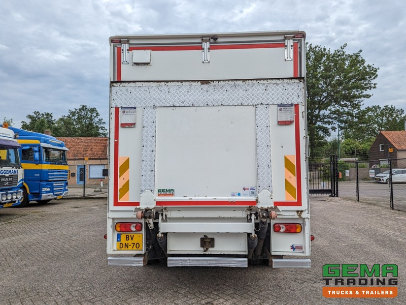 Kamion vagonetë Volvo FL280 4x2 SleepCab 16T Euro5 6CIL - 5.60m GeslotenBak + Laadklep 2500KG - Standkachel - Zijdeur - Servicewagen (V758): foto 9