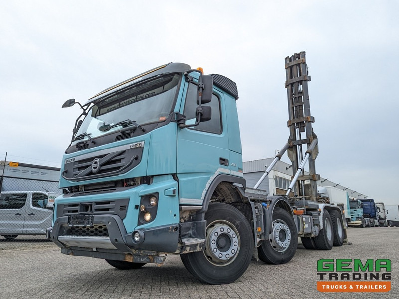 Volvo FMX410 8x4 4 Daycab Euro5 - Haakarm 25T - CementSilo - RadioGrafisch - Hydr. Steunpoten - NaafReductie (V757) - Kamion vetëngarkues: foto 1 Volvo FMX410 8x4 4 Daycab Euro5 - Haakarm 25T - CementSilo - RadioGrafisch - Hydr. Steunpoten - NaafReductie (V757) - Kamion vetëngarkues: foto 1