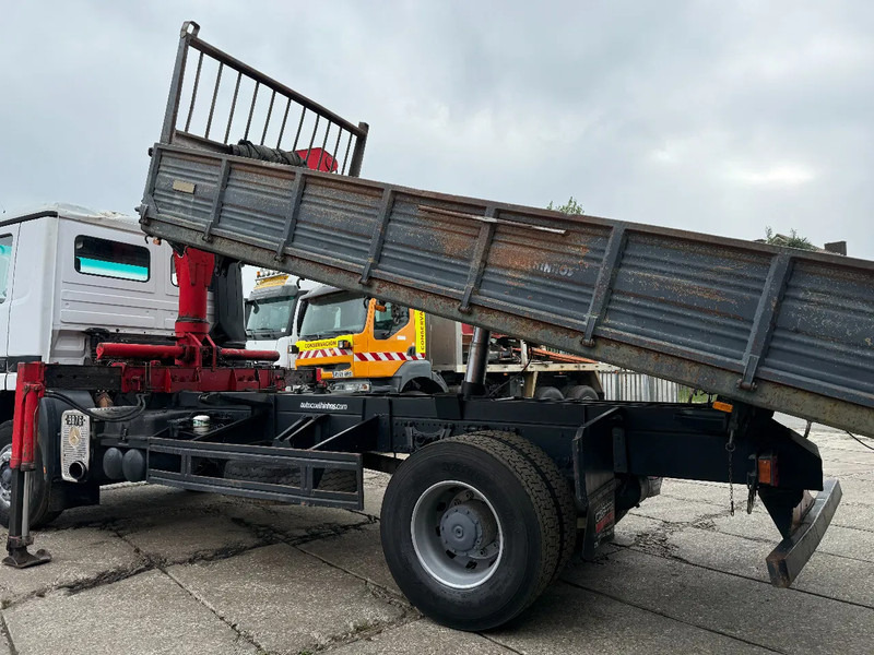 Mercedes-Benz Actros 1831 V6 4X2 Tipper + crane EPS Manual Gearbox 3 peddal - Kamion vetëshkarkues, Kamion me vinç: foto 3 Mercedes-Benz Actros 1831 V6 4X2 Tipper + crane EPS Manual Gearbox 3 peddal - Kamion vetëshkarkues, Kamion me vinç: foto 3