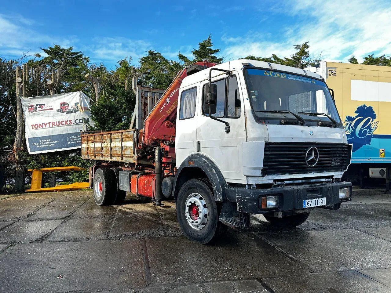 Mercedes-Benz SK 1935 V8 4X2 Tipper Spring/Spring AMCO V825 9T Mercedes-Benz SK 1935 V8 4X2 Tipper Spring/Spring AMCO V825 9T - Kamion vetëshkarkues, Kamion me vinç: foto 1 Mercedes-Benz SK 1935 V8 4X2 Tipper Spring/Spring AMCO V825 9T Mercedes-Benz SK 1935 V8 4X2 Tipper Spring/Spring AMCO V825 9T - Kamion vetëshkarkues, Kamion me vinç: foto 1
