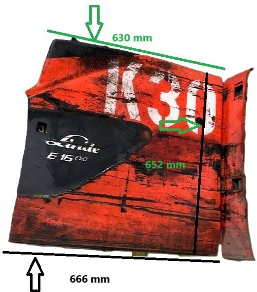 Door assy. for Linde 386-02 - Telajo/ Shasia për Pajisje për trajtimin e materialeve: foto 2 Door assy. for Linde 386-02 - Telajo/ Shasia për Pajisje për trajtimin e materialeve: foto 2